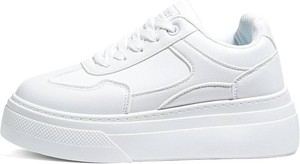 $26 Womens Fashion Sneakers Chunky Sole Low Cut Daily Streetwear Style (Size 7)