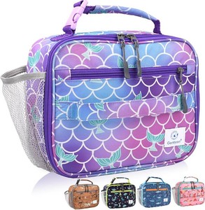 Genteen Kids Insulated Lunch Box for Boys Girls,Back to School,Office