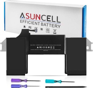 $42 ASUNCELL A1932 A2179 Battery Replacement, A1965 Battery for MacBook Air 13 inch Model A1932 EMC 3184 (Mid 2018, 2019) Model A2179 EMC 3302 (2020 Release Version), 11.4 Volts 49.9Wh 4379mAh