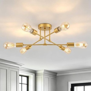$36 6-Lights Modern Sputnik Chandelier