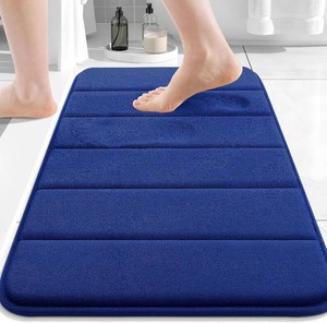 Memory Foam Bath Mat 24 x 16, Ultra Soft Absorbent Bathroom Rugs