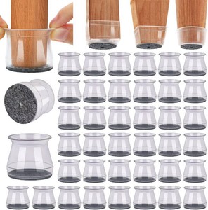 $24 40Pcs Chair Leg Floor Protectors for Hardwood Floors Anti-Scratch
