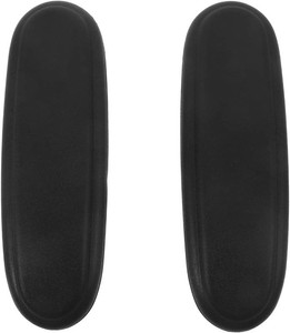 $20 STOBOK Office Chair Armrest Pads 2 Pack Pu Leather Black