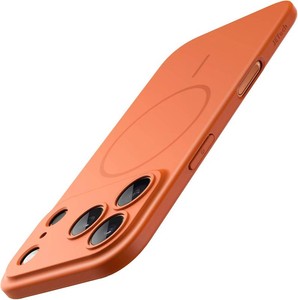 JETech Magnetic Slim Case for iPhone 17 Pro Max, Orange