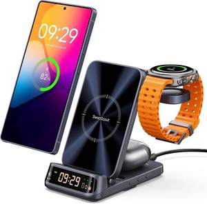 $43 SwanScout 708S 3-in-1 Foldable Wireless Charger for Samsung Devices