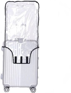 Luggage Protector Suitcase Cover PVC Waterproof Travel Suitcase Fits Most 20 to 30 26 (16.9 L x 11.8 W x 26.8 H)