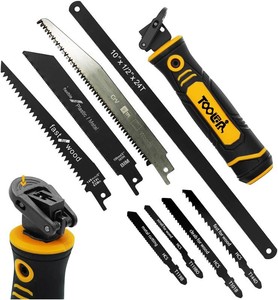 $20 8-In-1 Multi Blades Hand Saw, Drywall, Hacksaw, Jab Saw & Wood Cutter Tool
