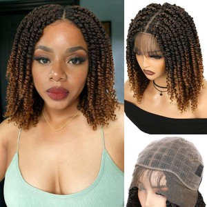 $52 Double Full Lace Knotless Braided Wigs for Black Women