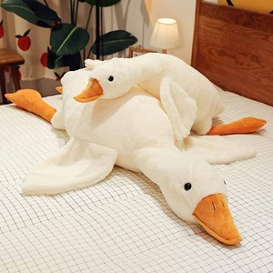 $20 CottonStar Goose Stuffed Animal 20 Inch Plush Toy, 1.4 lbs Cute Duck Stuffed Animal, Plush Soft Plushies Pillow Doll Toys, Gift for Anxiety Kids and Friends, White