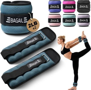 $27 BAGAIL Ankle Wrist Weights for Women & Men, A Pair of 1246810 lbs