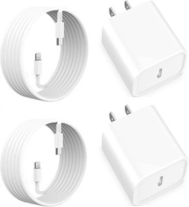 $22 iPhone Fast Charger,Apple MFi Certified iPhone Charger Fast Charging Apple Wall Charger Block 6FT USB C Lightning Cable Cord Type C Adapter for iPhone 14 Pro Max1312 Mini1110XS MaxXRX87SE
