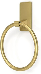 $24 Wall Hand Towel Holder for Bathroom, Adhesive Towel Ring SUS304, Gold