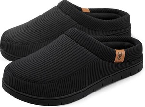$24 VeraCosy Mens Memory Foam Slippers Comfy Durable Moccasin House Shoes Size 9-10