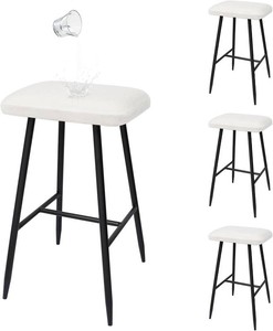 $30 Bar Stool Covers Rectangle Water Repellent Vanity Barstool Seat Cover