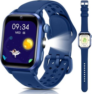 $28 Smart Watch for Kids No App or Phone Needed, IP68 Waterproof, Flashlight