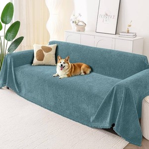 $61 Smiry Couch Cover for Dogs, Chenille Sofa Covers for 3 Cushion Couch