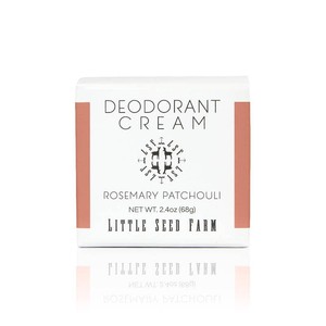 Little Seed Farm All Natural Deodorant Cream - Rosemary Patchouli, 2.4 oz