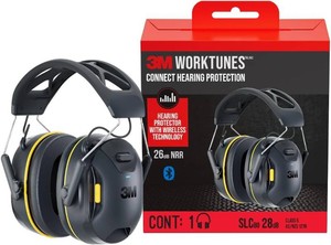 $62 3M WorkTunes Connect Wireless Hearing Protector with Bluetooth