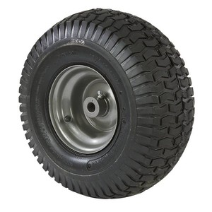 $58 Klutch Pneumatic Lawn Mower Tire Assembly, 156.00-6, 400-Lb. Capacity, Turf Saver Tread
