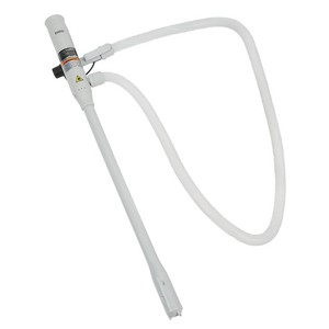 $25 Ironton Battery-Powered Fuel Transfer Pump, 3.2 GPM, Fits 4.3ft. Hose