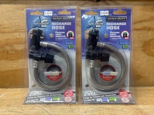 Avalanche Heavy Duty Recharge Hose 2 in 1 lot of 2