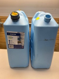 $60 SCEPTER Lot of 2- 5 Gallon Potable Water Containers