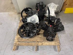 $2520 NorthStar Air Compressor Pump, 2-Stage, 2-Cylinder, 24.4 CFM  90 PSI, 175 Max. PSI #4593100 lot of 3