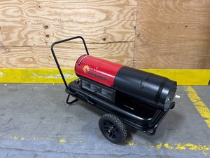 $350 Mr. Heater 185,000 BTU Forced Air Heater, Kerosene and Diesel, Model# F210580 #6495294