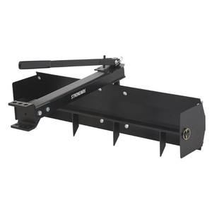 $260 Strongway 38in. Sleeve Hitch Box Blade, 20in. Height, 2-in-1 Design, Angled 30  Moldboards