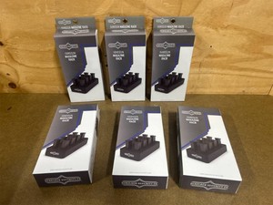 $90 Surelock Security Case of 6- Handgun Magazine Racks