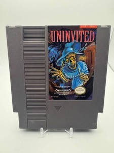 Vintage Nintendo NES Uninvited Cartridge NES-UV-USA
