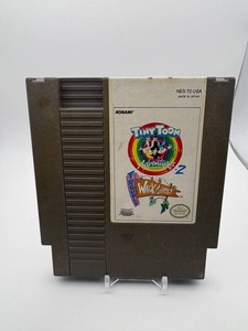 Vintage Konami Tiny Toon Adventures 2 NES Cartridge NES-T2-USA