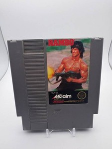 Vintage Rambo Nintendo NES Video Game Cartridge