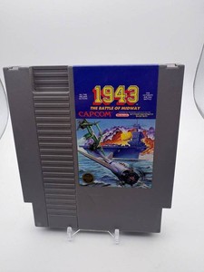 Vintage Capcom 1943 the Battle of Midway NES Cartridge