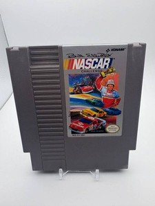 Konami NASCAR Challenge NES Cartridge NES-EV-USA - Bill Elliott Signed