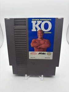 Vintage Nintendo NES George Foremans KO Boxing Cartridge