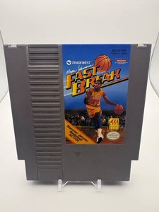 Nintendo NES Tradewest Fast Break Basketball Game Cartridge
