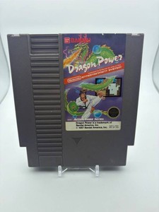 Vintage Bandai Dragon Power Nintendo NES Game Cartridge