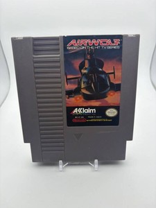 Vintage Airwolf NES Video Game Cartridge