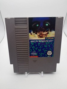 Vintage Nintendo NES Raid on Bungeling Bay Cartridge