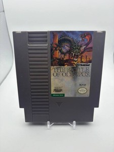 Vintage Nintendo NES the Battle of Olympus Broderbund