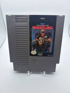 Vintage Nintendo NES WCW World Championship Wrestling Game Cartridge