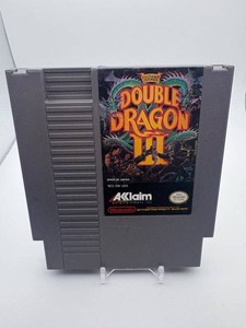 Vintage NES Double Dragon II Acclaim Cartridge NES-3W-USA