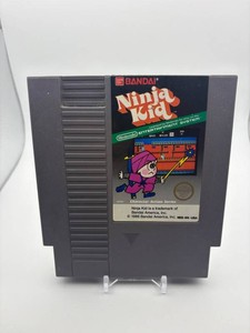 Vintage Bandai Ninja Kid NES Game Cartridge