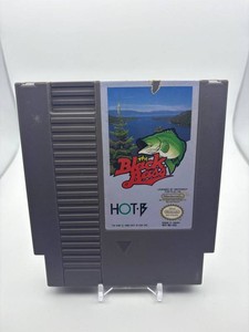 Vintage the Black Bass NES Game Cartridge