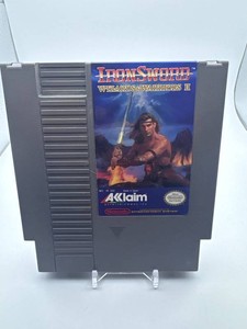 IronSword Wizards & Warriors II NES Game Cartridge Nintendo