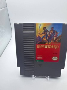 Vintage Nintendo NES Legacy of the Wizard Game Cartridge