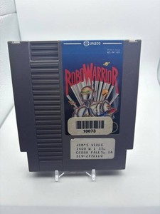 Vintage Jaleco RoboWarrior NES Video Game Cartridge