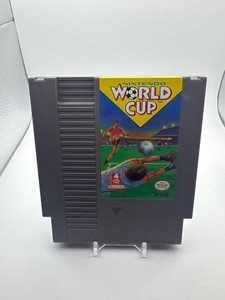 Vintage Nintendo World Cup NES Video Game Cartridge
