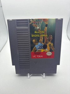 Vintage Nintendo NES All-Pro Basketball Vic Tokai Cartridge